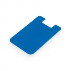 Porta cartões para smartphone com autocolante na cor azul - 419673