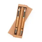 Kit ecológico caneta e lapiseira bambu - 742209