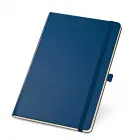 Caderno capa dura na cor azul - 1223001