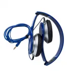 Fone de ouvido estéreo articulável na cor azul - 1215988