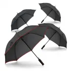 Guarda-chuva preto com detalhes colorido  - 923294