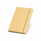 Caderno A5 com 80 folhas dourado - 1514298