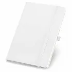 Caderno B6 com capa dura branca - 1514208