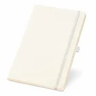 Caderno A5 com capa dura branca - 1514221