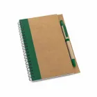 Caderno B6 espiral verde - 1514079