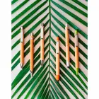 Esferográfica em bambu e clipe metalico - 1512714