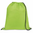Mochila tipo saco em Nylon 210D verde - 1449170