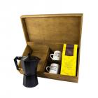Kit café com cafeteira e xícaras. Acompanha caixa de madeira - 1541551