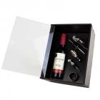 Kit Vinho personalizado com acessório - Caixa aberta - 1551355
