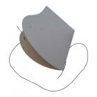 Máscara de proteção de papel lisa  - 968194