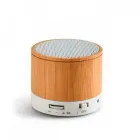Caixa de Som Bluetooth Bambu Personalizada - 1388159