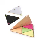 Blocos Adesivados Triangular - 3 cores - 1528162