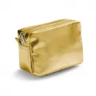 Bolsa Multiuso em PVC com Zíper - dourada - 1529702