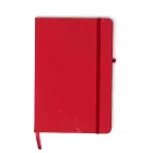 Caderneta emborrachada na cor vermelha - 546586