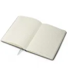 Caderno de anotações com suporte para caneta (com folhas pautadas) - 1880792