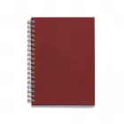 Caderno capa Kraft (24,3 x 18,4) Vermelha - 1902685