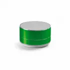 Caixa de som com microfone - alumínio verde - 925676