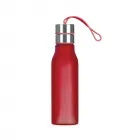 Squeeze plástico vermelho fosco 600ml (com alça) - 1892163
