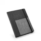 Caderno com capa em poliéster personalizado - 851622