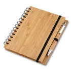 Caderno de anotações ecológico com caneta  - 1882187