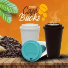 Copo Café Bucks, atóxico, inodoro e térmico - 647328