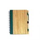 Caderno ecológico Bambu com caneta - 820624