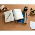 Caderno de anotações com folhas pautadas em cor marfim - 1404246