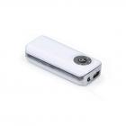 Power Bank Plástico Branco