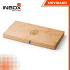 Kit churrasco em caixa de bambu - 1331660