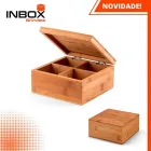 HIBISCUS. Caixa de chás em bambu - 1327923