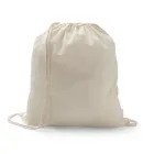 Sacola tipo mochila em algodão reciclado e poliéster. - 1893082