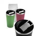 Copos térmicos 500 ml com abridor