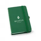 Caderno A5 verde personalizado - 1781162