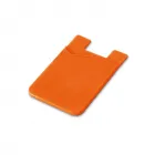 Porta cartões laranja para celular - 1780780