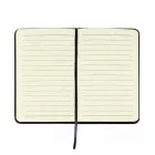 Caderneta emborrachada com marcador de página  -aberta - 1530806