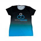 Camiseta Dry Fit Azul/Preta - 1655329