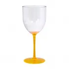 Taça para Vinho 400 ml Amarela - 1687048