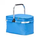 Bolsa térmica azul de poliéster com capacidade de 33 litros - 1692639