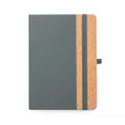 Caderno capa dura TORDO cinza - 1669325