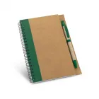 Caderno B6 ASIMOV verde - 1669329