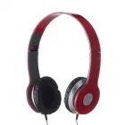 Fone de Ouvido Estéreo Vermelho