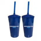 COpo canudo azul - 1688315