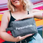Necessaire Cinza Personalizada - 1800683