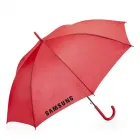  Guarda-chuva vermelho com cabo de madeira - 1717249