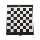 Kit vinho 4 peças em estojo tabuleiro de xadrez - 1750491