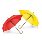 Guarda-chuva em poliéster: vermelho e amarelo - 1781287