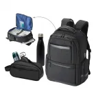 Kit com Mochila, garrafa térmica e necessaire - 2206071