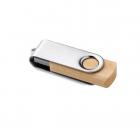 Pen drive de Bambu 4 GB Personalizado - 1786808