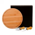Conjunto para Queijo em Bambu/Madeira/Inox - 2202541