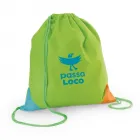 Saco mochila infantil verde - 1819417